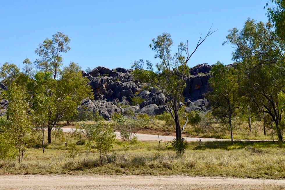 Geikie Gorge - Parkplatz - Fitzroy Crossing - Kimberley, Western Australia