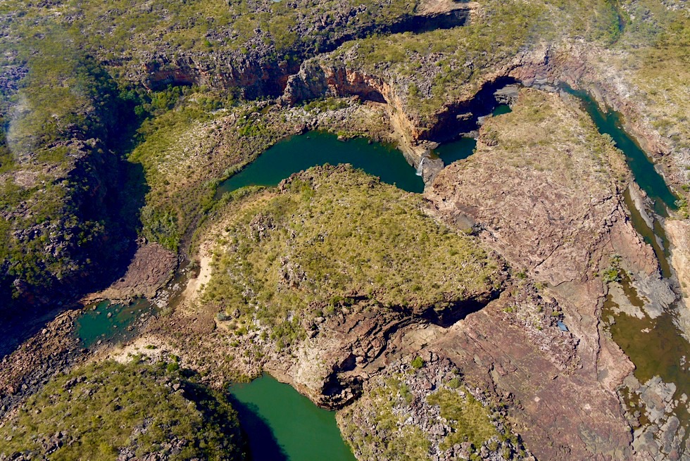 Faszinierende Mitchell Falls & ursprüngliches Mitchell Plateau - Mitchell River National Park - Kimberley Outback - Western Australia