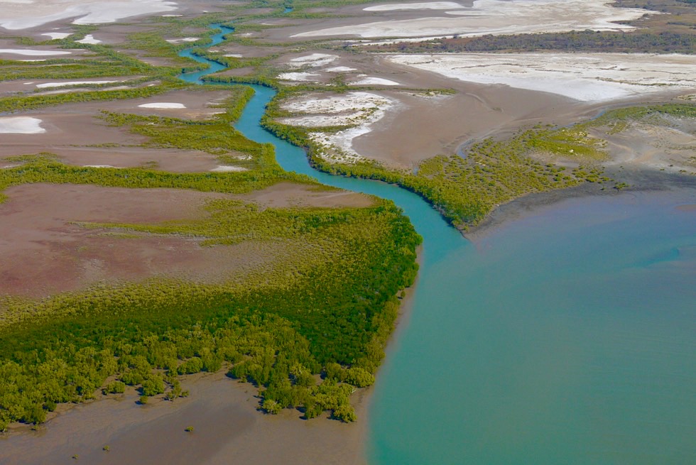 Joseph Bonaparte Gulf - Flussmündung & Schwemmlandschaft - Kimberley Küste - Western Australia