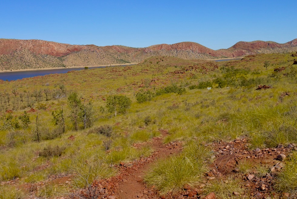 Lake Argyle Wanderungen - Abzweig Durrack Homestead oder The Bluff Lookout - Kimberley - Western Australia