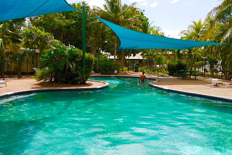 Palm Grove Holiday Restort - Herrlich erfrischender Pool - Broome - Western Australia