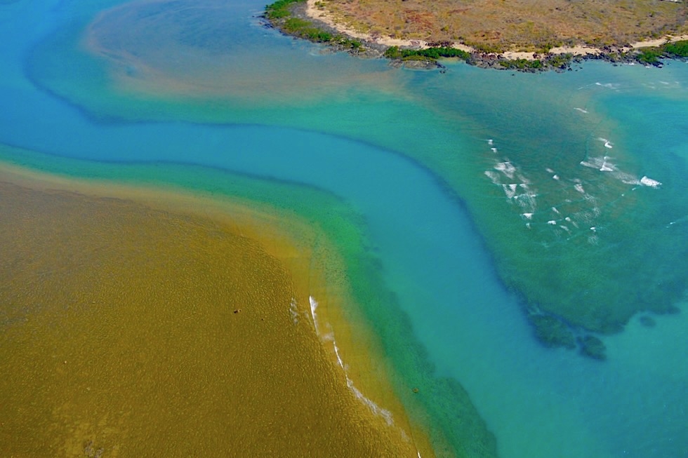Wandjina Explorer Scenic Flight - Faszinierende Farben unberührter Natur: Kimberley Nord-Küste - Kingfisher Tours - Western Australia