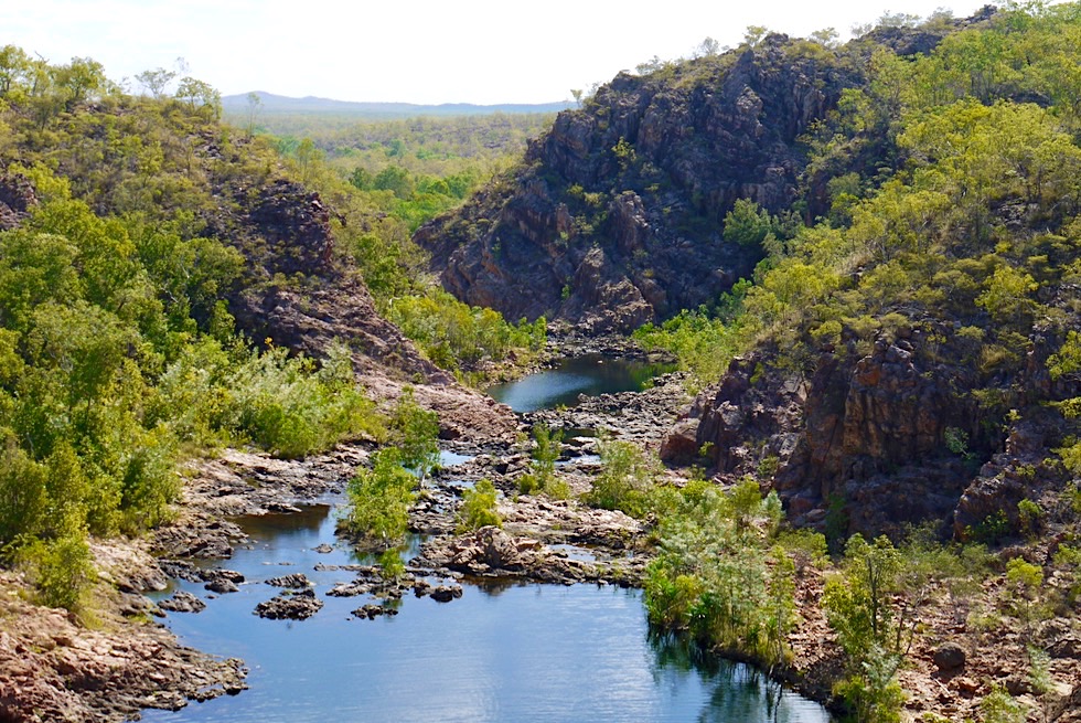 Edith Falls - Leliyn Loop Walk - Ausblick auf Edith River - Nitmiluk National Park - Northern Territory