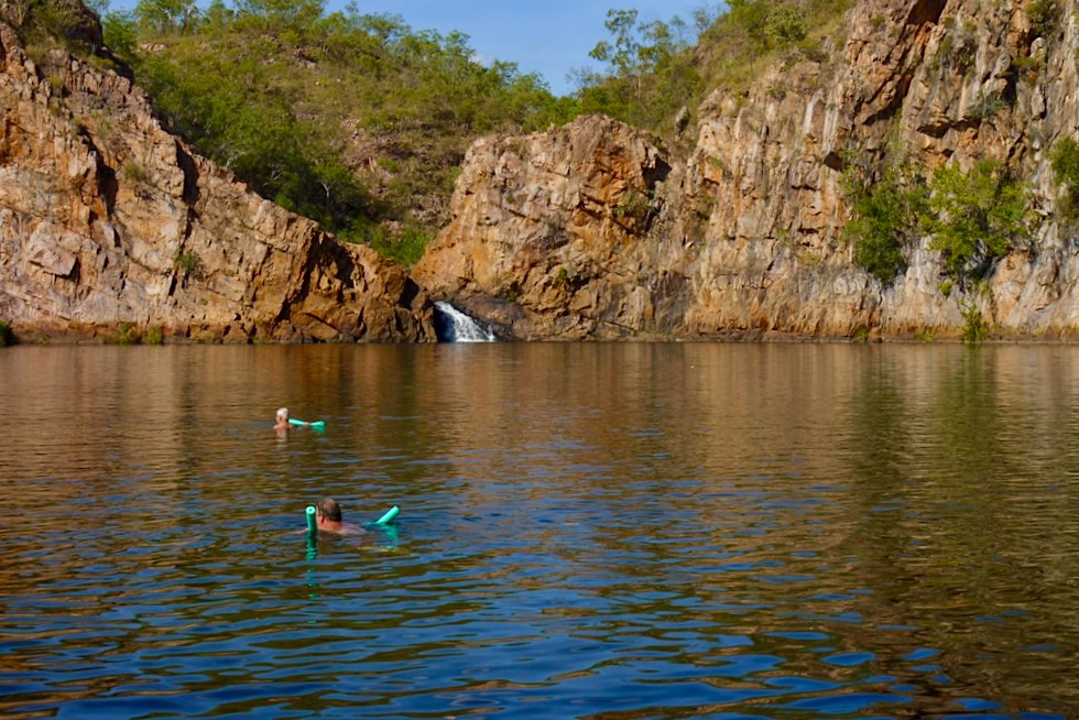 Leliyn Edith Falls - Schöne Main Pool & kleiner Wasserfall - Nitmiluk National Park - Northern Territory