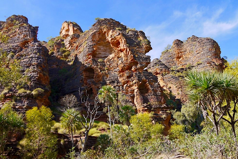 Keep River National Park - Jarnem Walk: Imposante Felsformationen auf dem Jarnem Loop Walk - Northern Territory