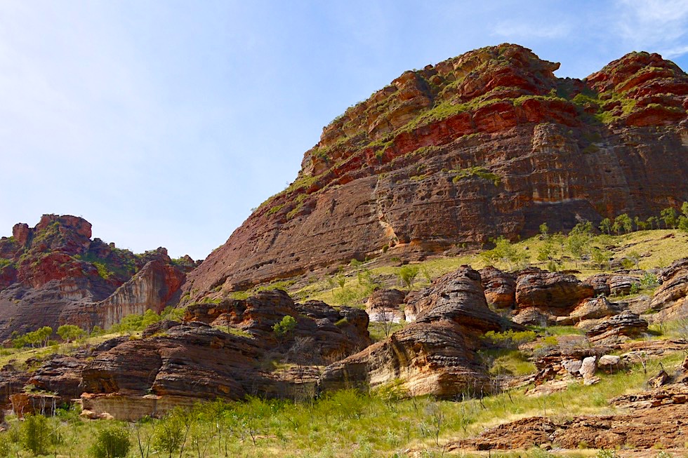 Geheimtipp: Keep River National Park - Wandern entlang imposanter orange-grauer Felswände - Top End, Northern Territory