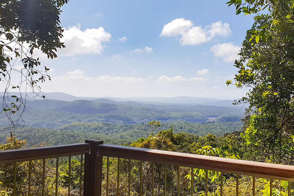 Ausblick vom Wrights Lookout über den Barren Gorge National Park - Kuranda nahe Cairns - Tropical North Queensland