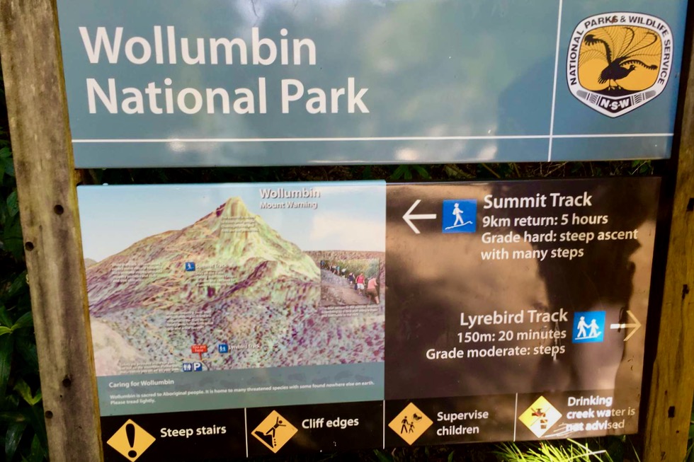 Mt Warning - Information zum Aufstieg - New South Wales 
