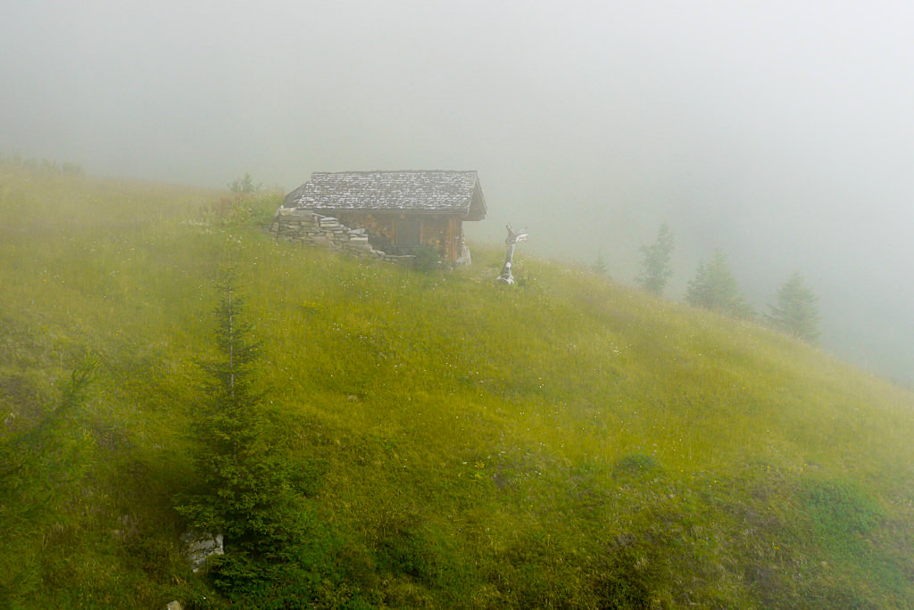 Niederelbehütte Wanderung im Nebel - Kappl im Paznaun - Österreich