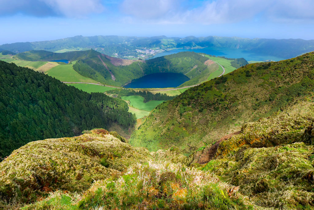 Boca do Inferno - Schönster & spektakulärster Ausblick auf die gesamte Kraterlandschaft der Sete Cidades - Sao Miguel, Azoren