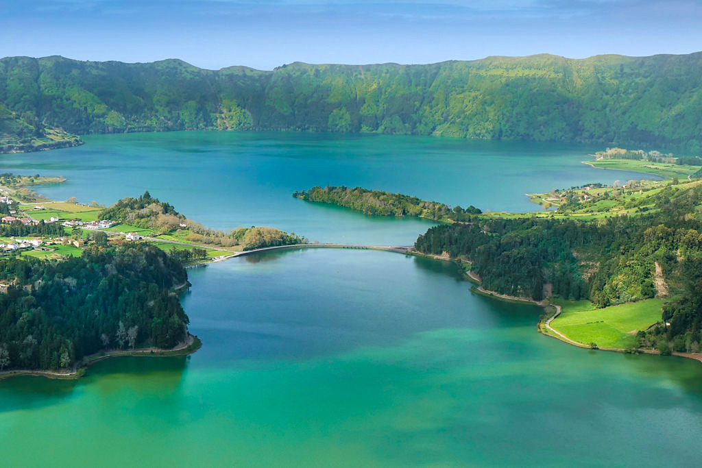 Lagoa Verde & Lagoa Azul - Legende zur Entstehung der Seen & der Farben von Sete Cidades - Sao Miguel, Azoren