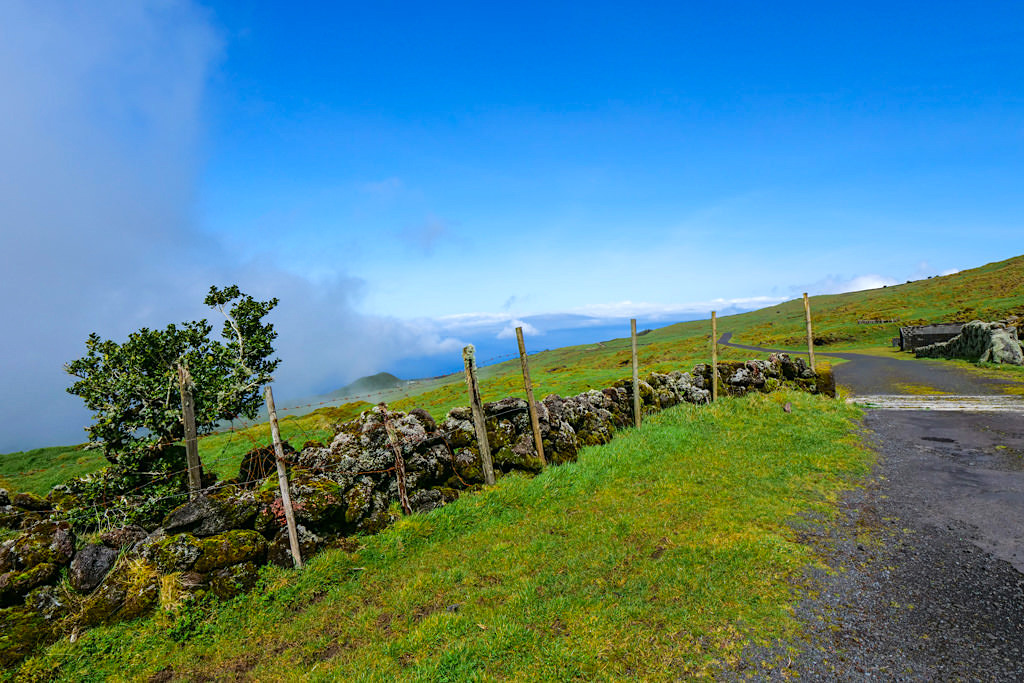 Pico Alto - Anfahrt zum Casa Montanha mit herrlichen Ausblicken - Pico, Azoren