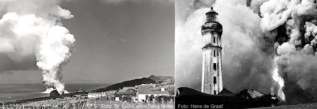 Capelinhos - Vulkan-Ausbruch 1957 - Faial, Azoren