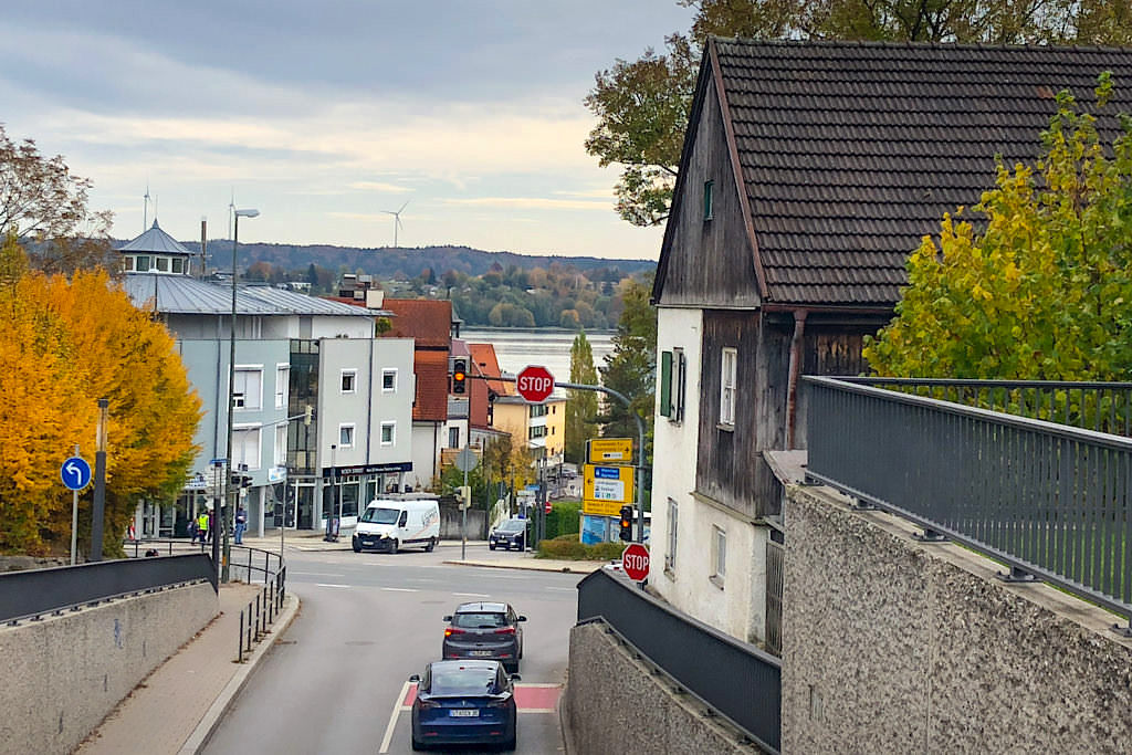 Starnberg - Fußgängerbrücke zur Maisinger Schlucht Wanderung - Bayern