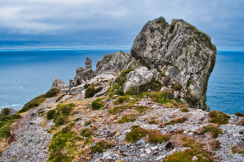 Steilklippen von Clogher Head und atemberaubende Ausblicke - Dingle Halbinsel - Irland