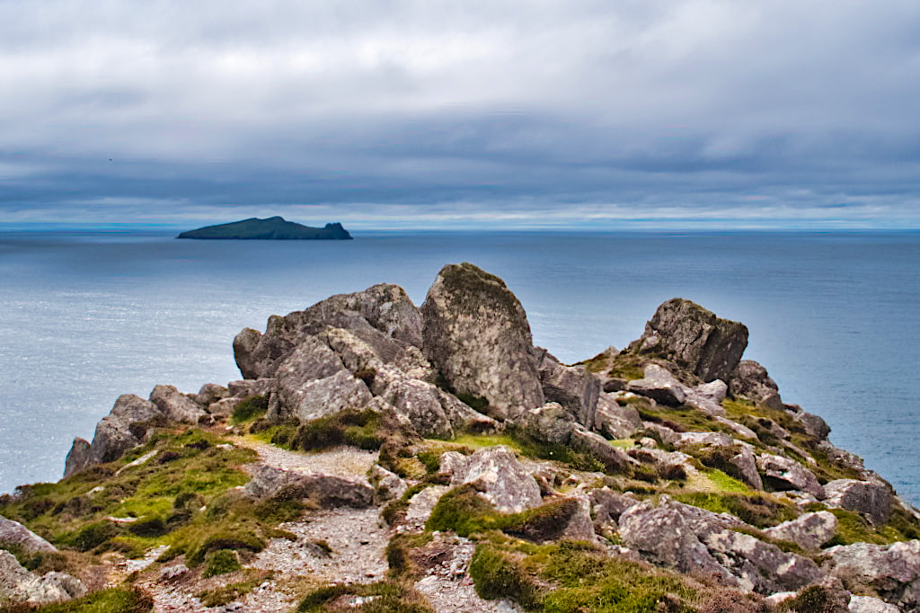 Ausblick vom Cogher Head auf die Blasket Islands - Dingle Peninsula - Irland