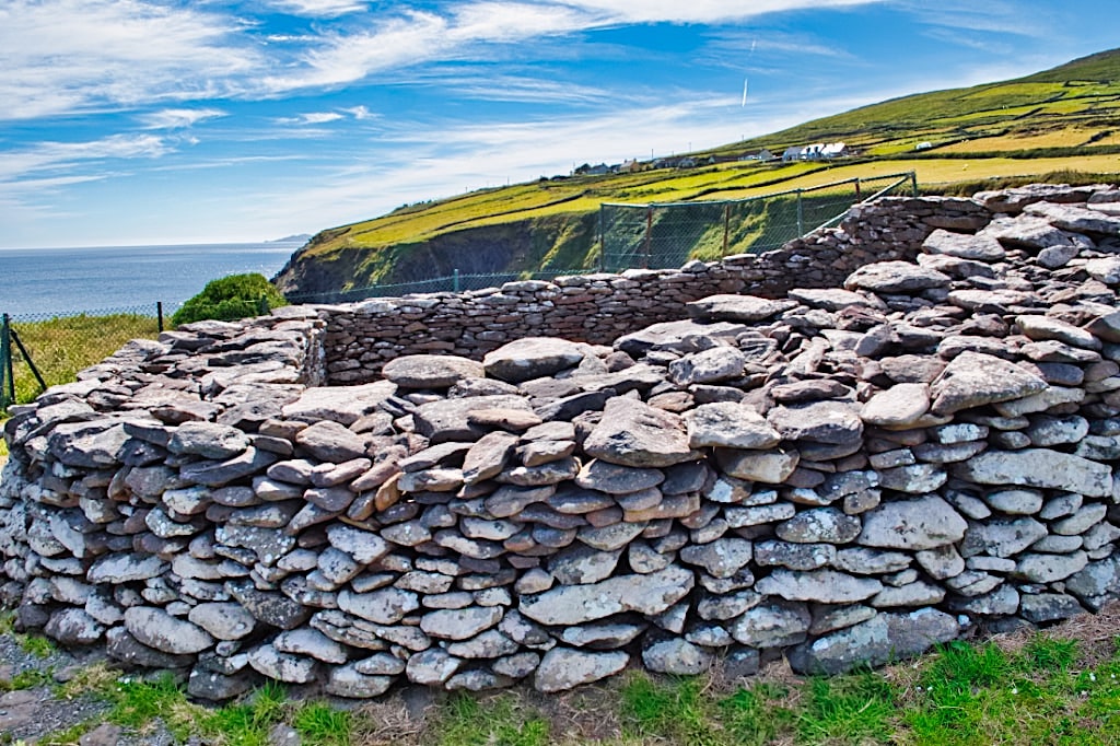 Überreste des Dunbeg Fort - Dingle Peninsula - Irland