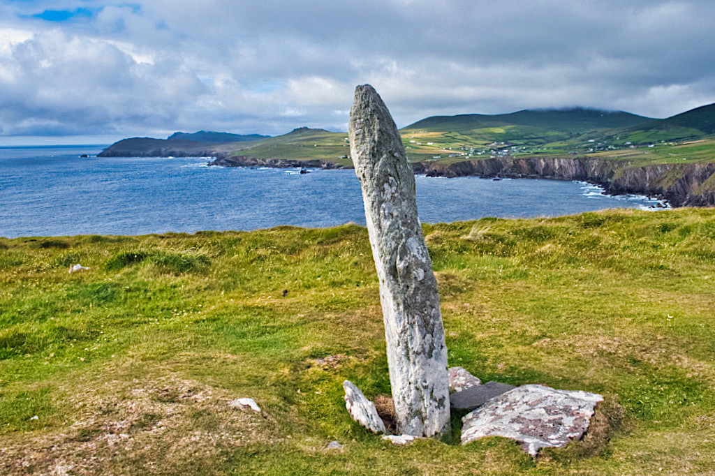 Dunmore Head Megalith und großartige Panoramausblicke - Dingle Halbinsel - Irland