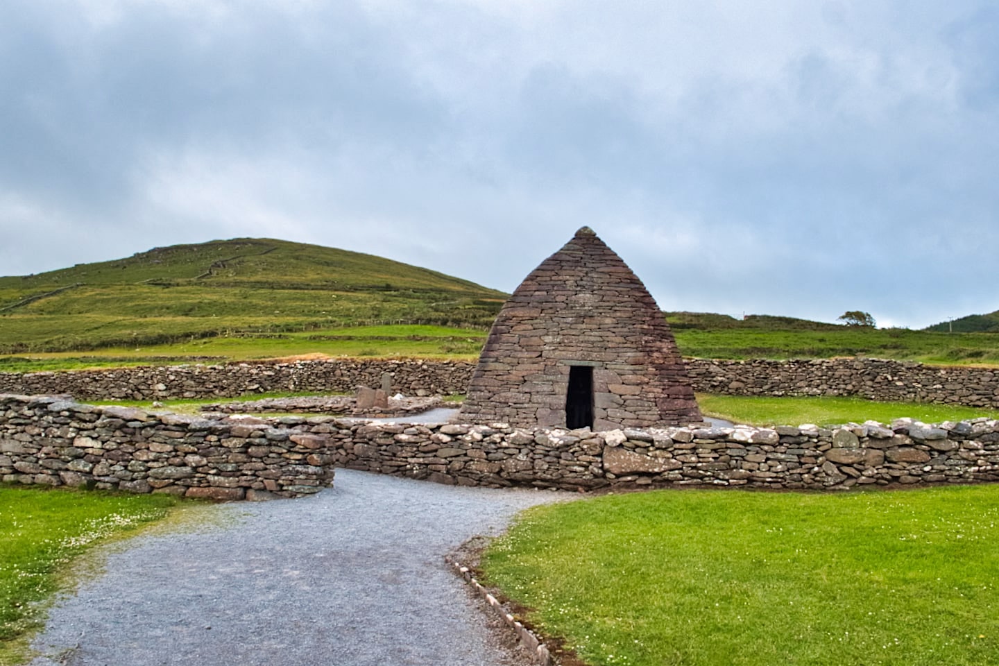 Gallarus Oratorium eine der ältesten Kapellen - Dingle Peninsula - Irland