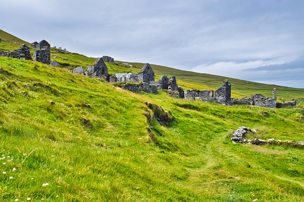 Great Blasket Island - Ruinen sind letzte Zeitzeugen einer großen irischen Kultur - Irland