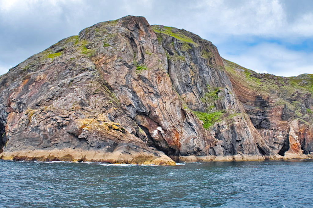 Carrigan Head mit seinen imposanten Felswänden - Donegal, Irland