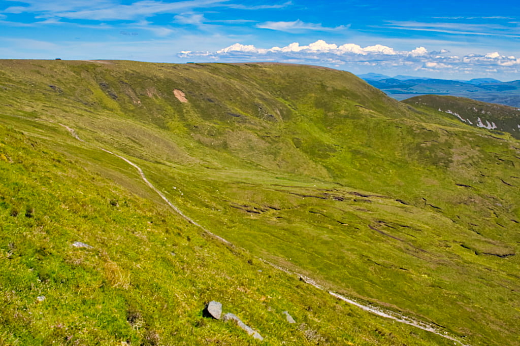 Pilgrims Path, die leichteste Variante um auf den Slieve League zu wandern - Donegal, Irland