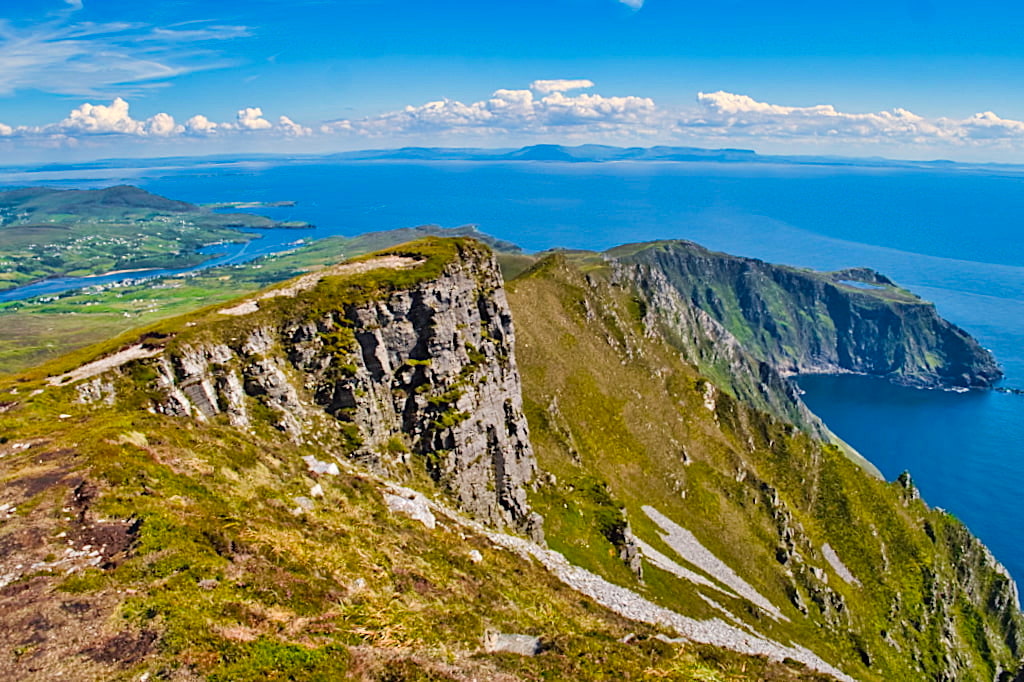 Slieve League Plateau - Sliabh Liag eine der schönsten Wanderungen in Irland - Donegal 